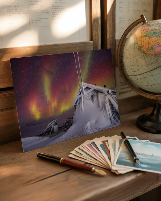 Bamsebu with Northern Light