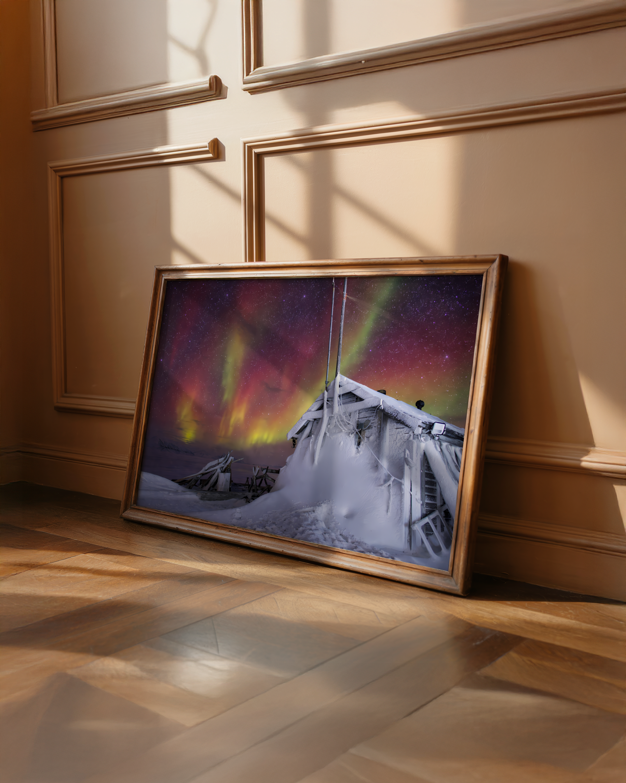 Bamsebu with Northern Light