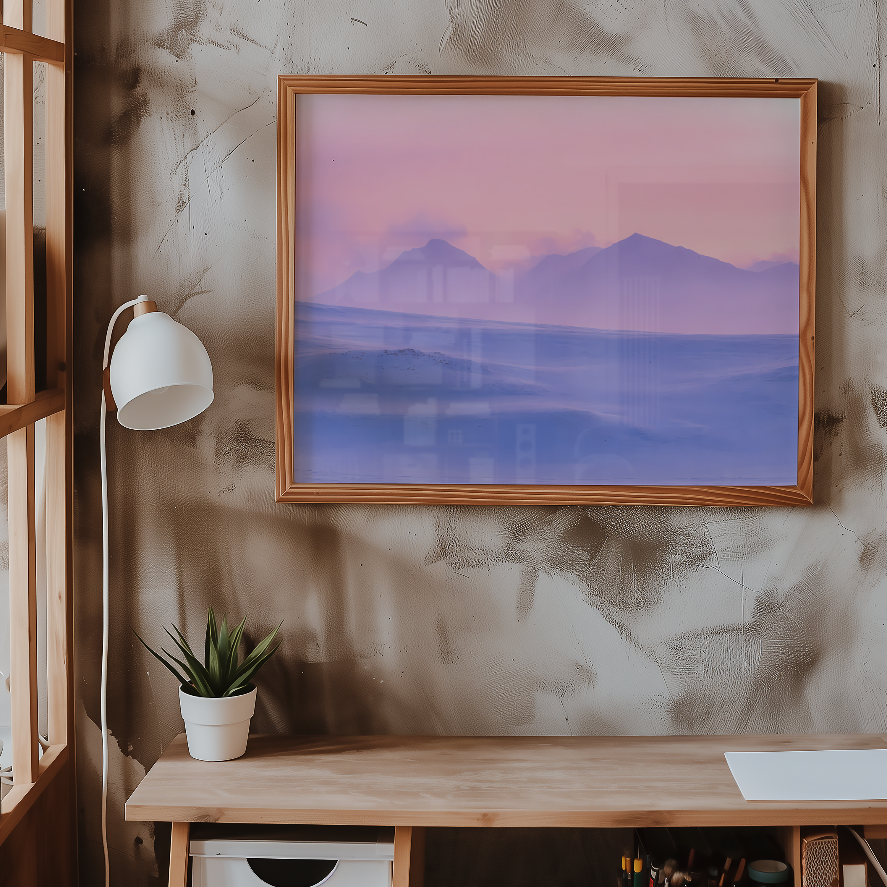 Pink Skies at Svalbard