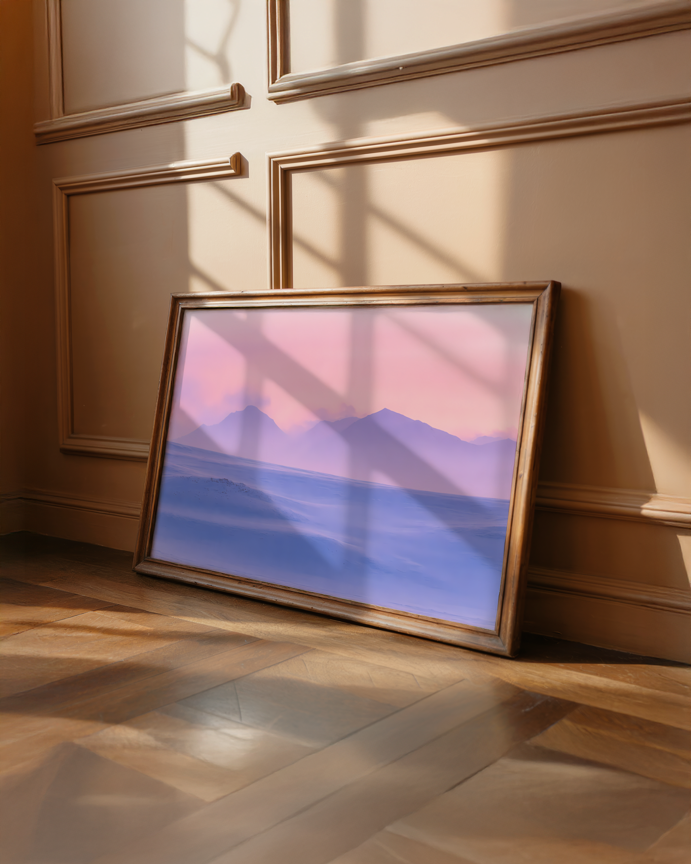 Pink Skies at Svalbard
