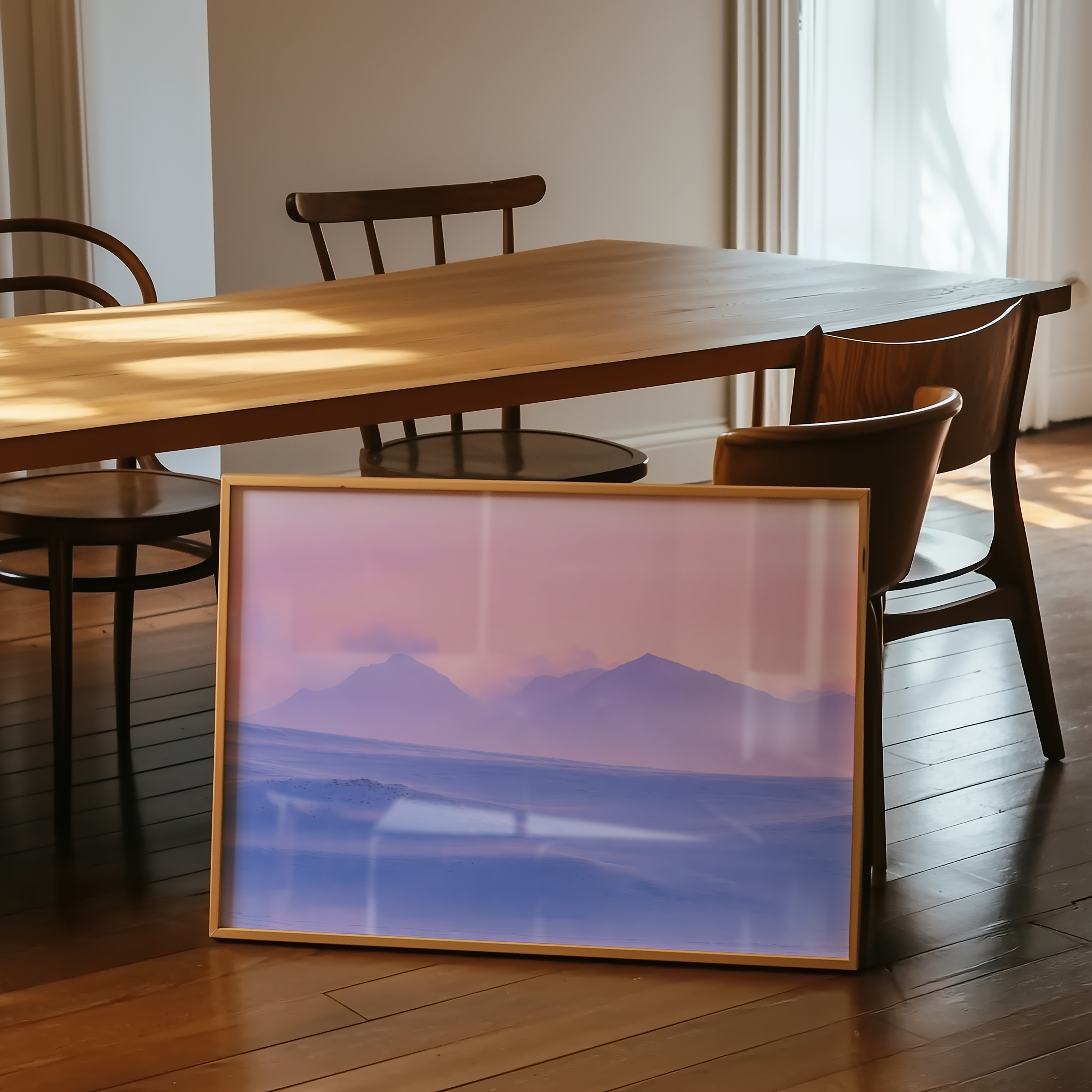 Pink Skies at Svalbard