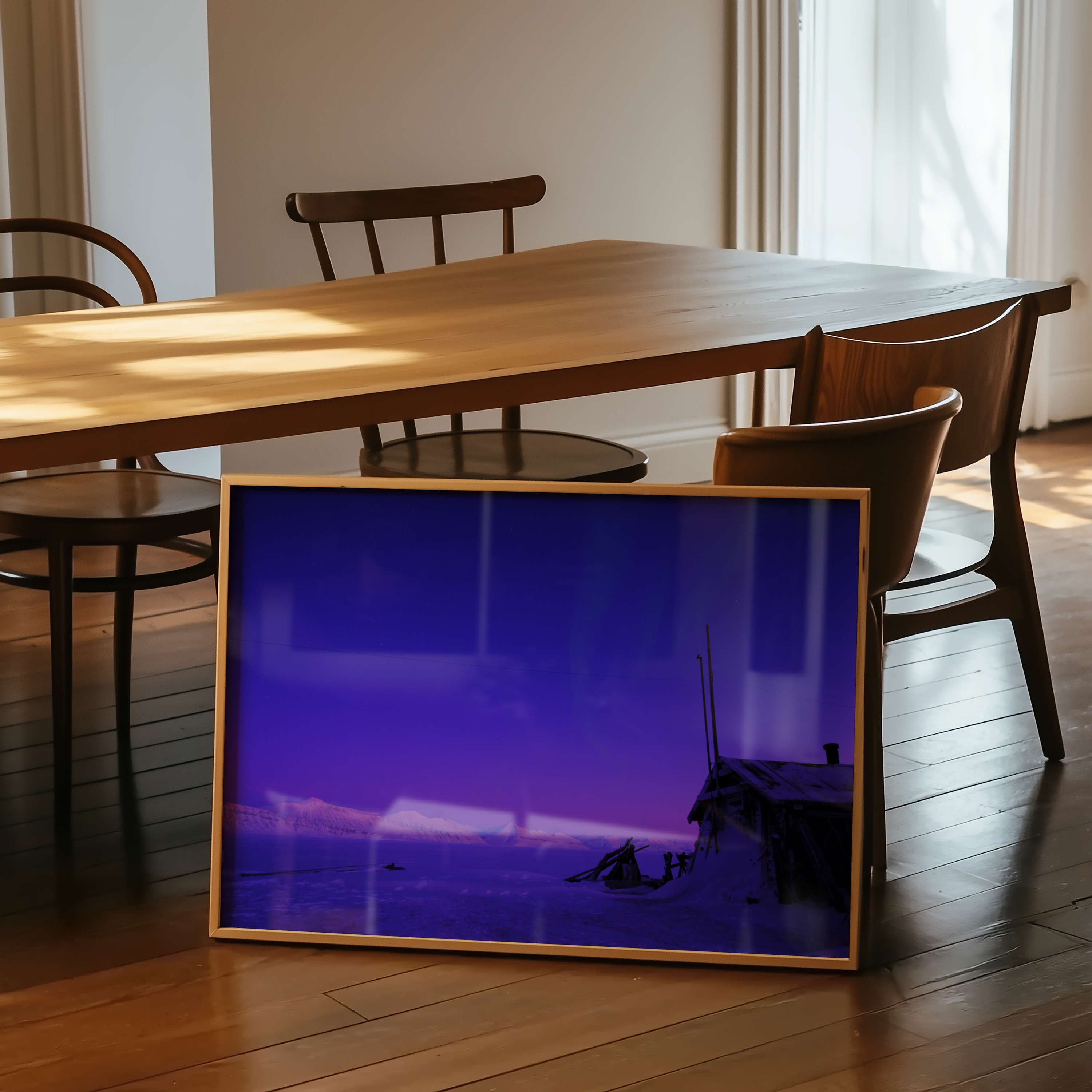 Svalbard-plakater / Original Polheim signert og nummerert