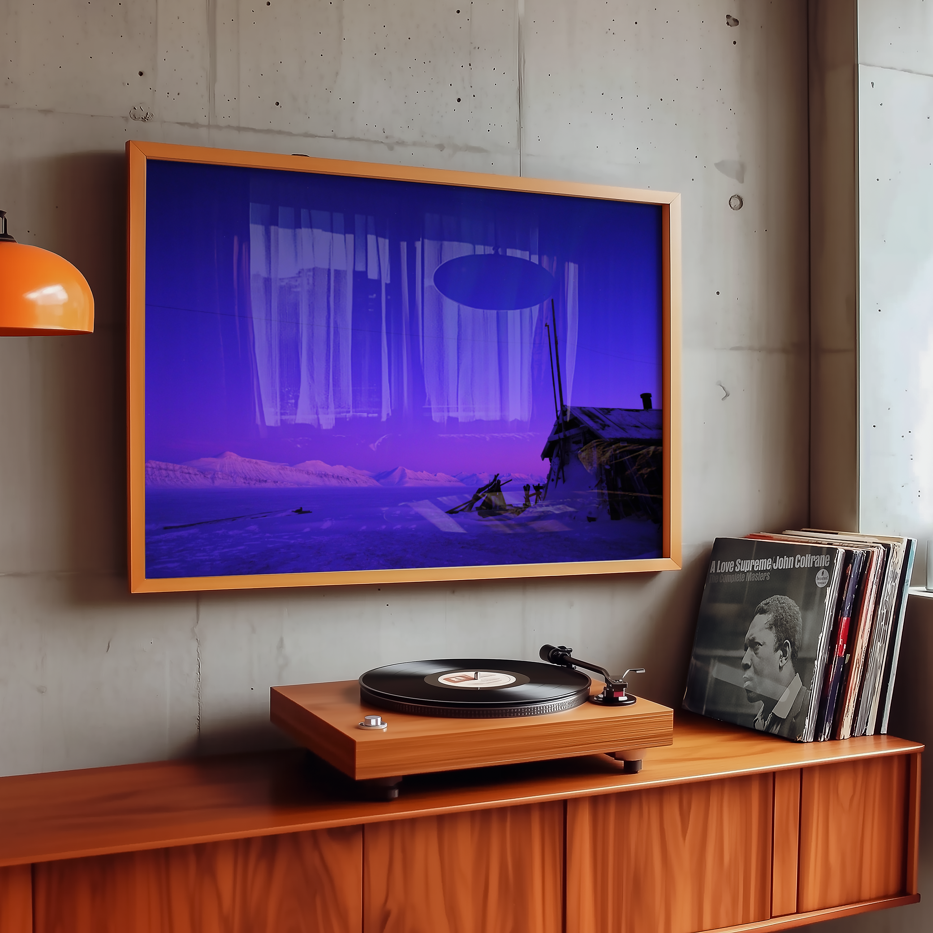 Svalbard-plakater / Original Polheim signert og nummerert