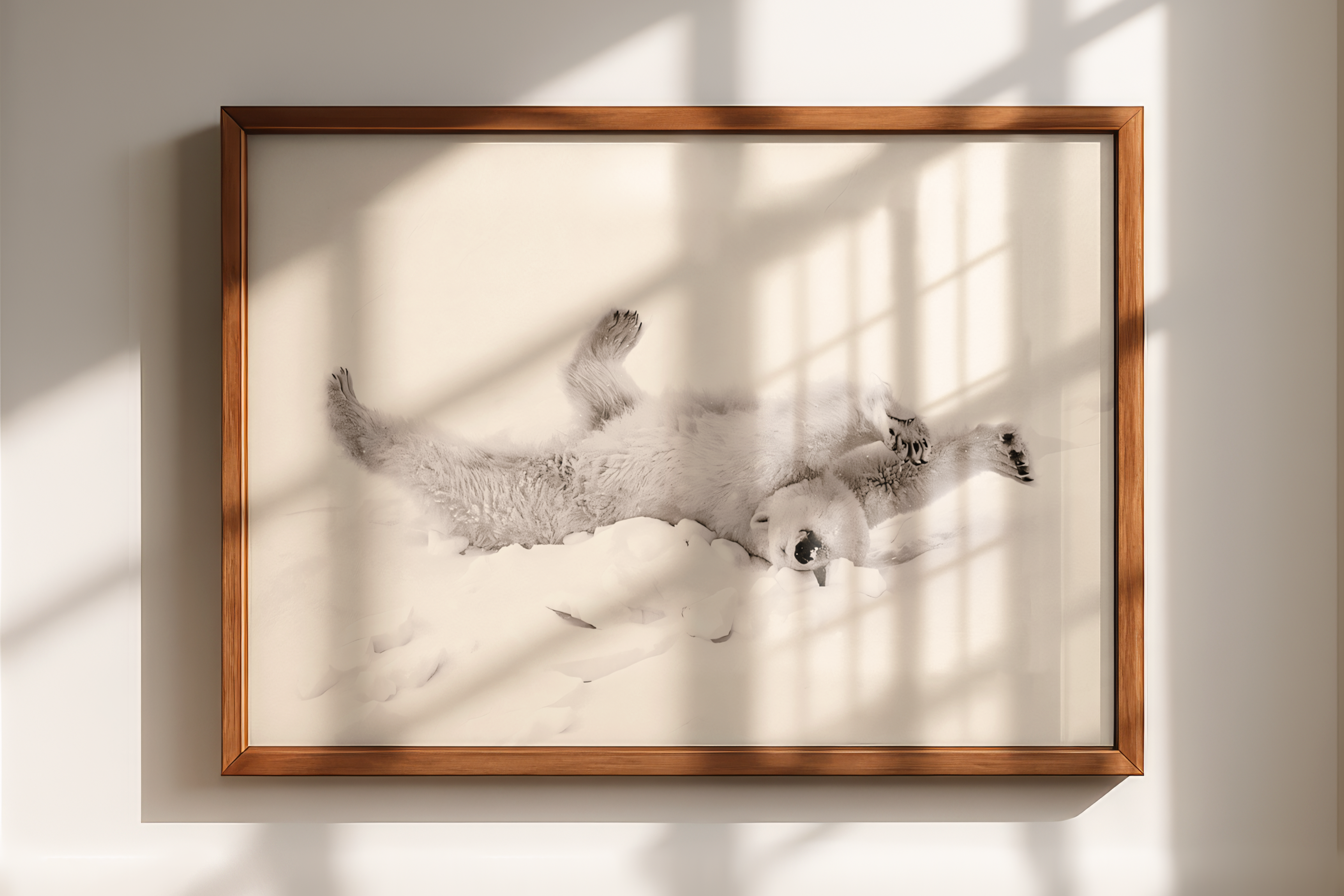A Polar Bear Stretch